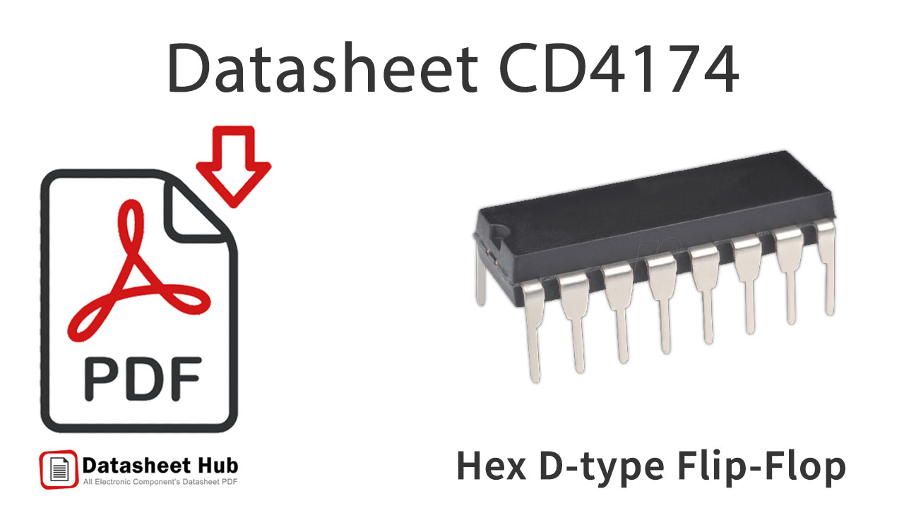 Hex D-type Flip-Flop-IC-Datasheet