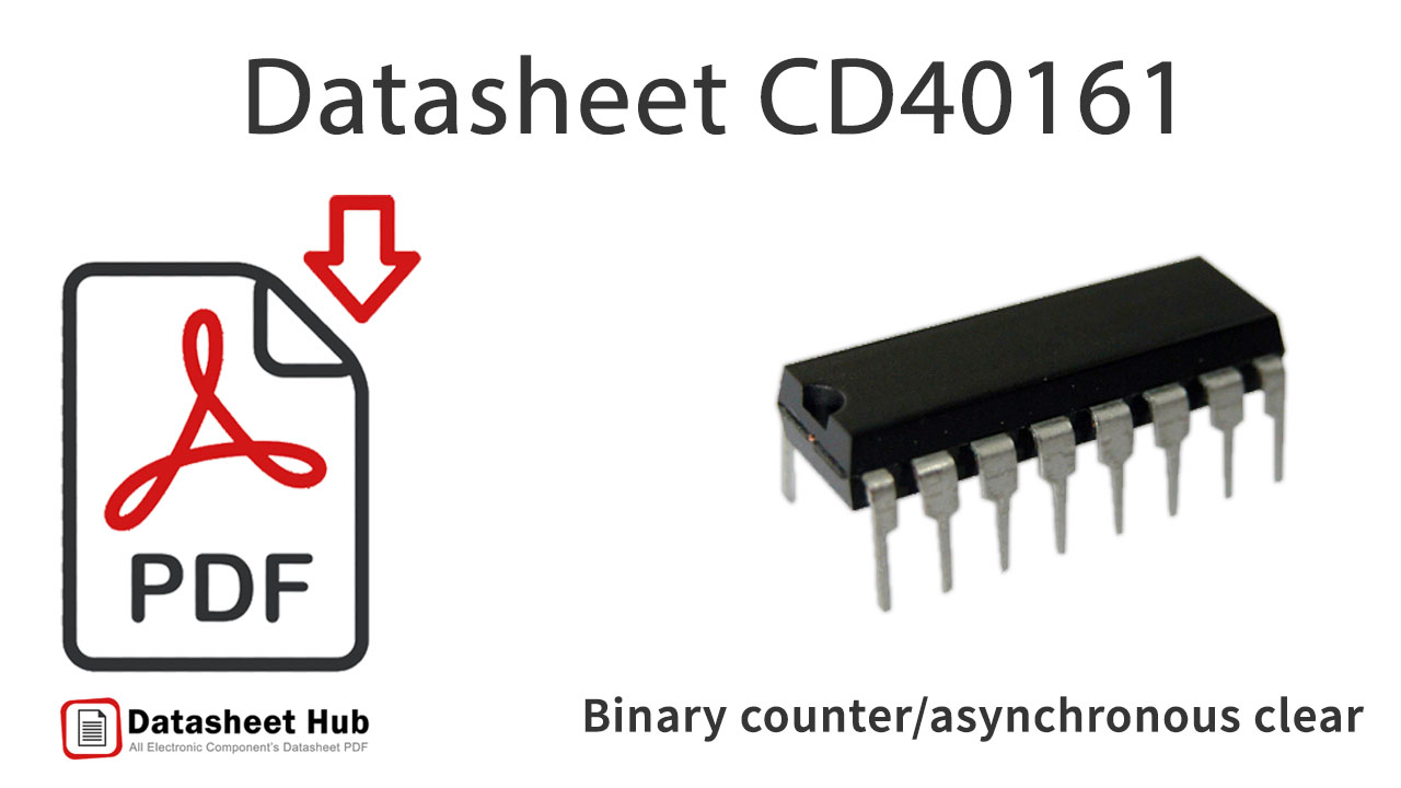 Binary counter-asynchronous-clear-IC-Datasheet