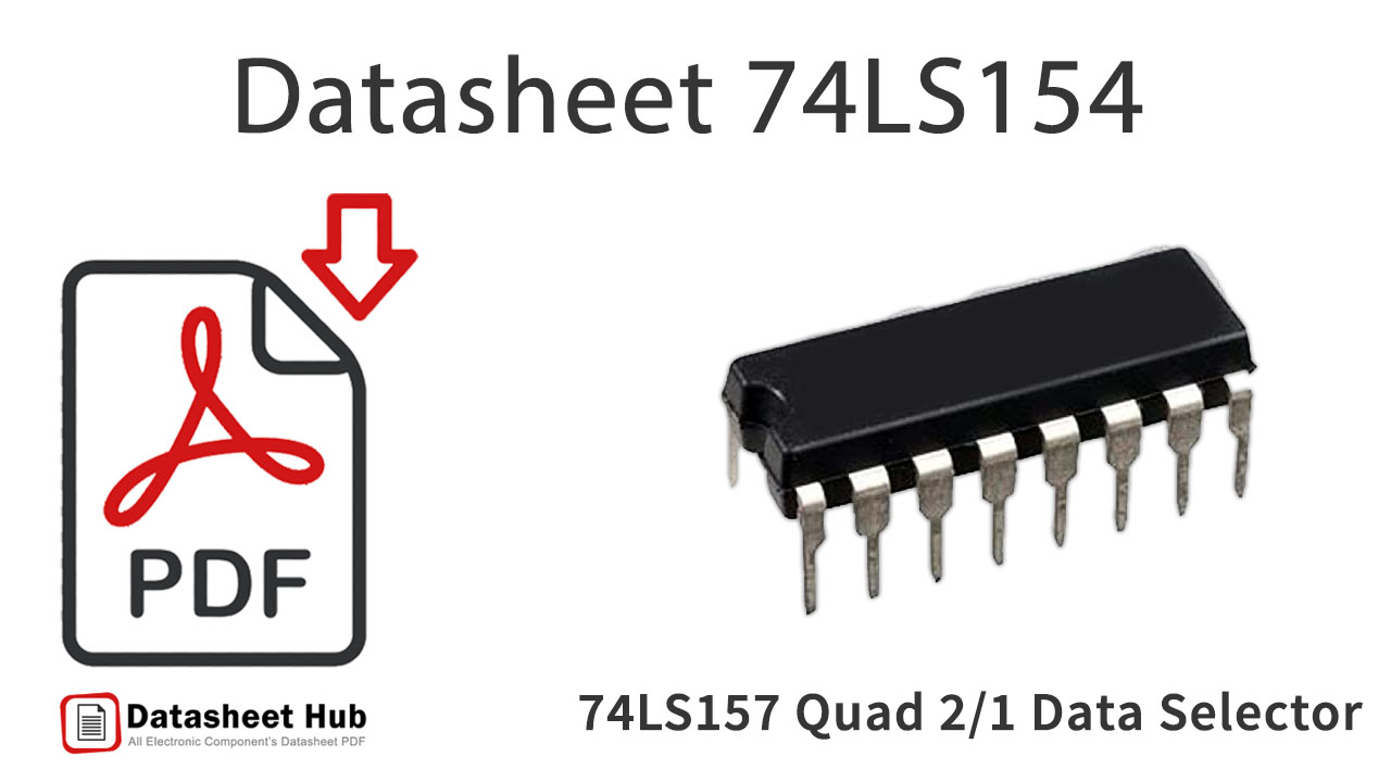 74LS157 Quad 2-1-Data-Selector-IC-Datasheet