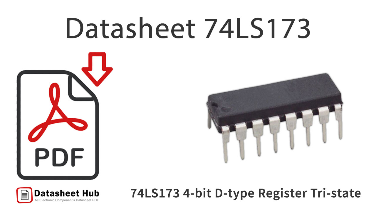 74LS173 4-bit D-type-Register-Tri-state-IC-Datasheet