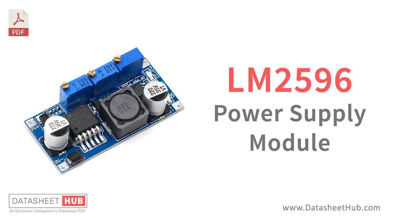 LM2596 DC-DC Step-Down CC CV Power Supply Module